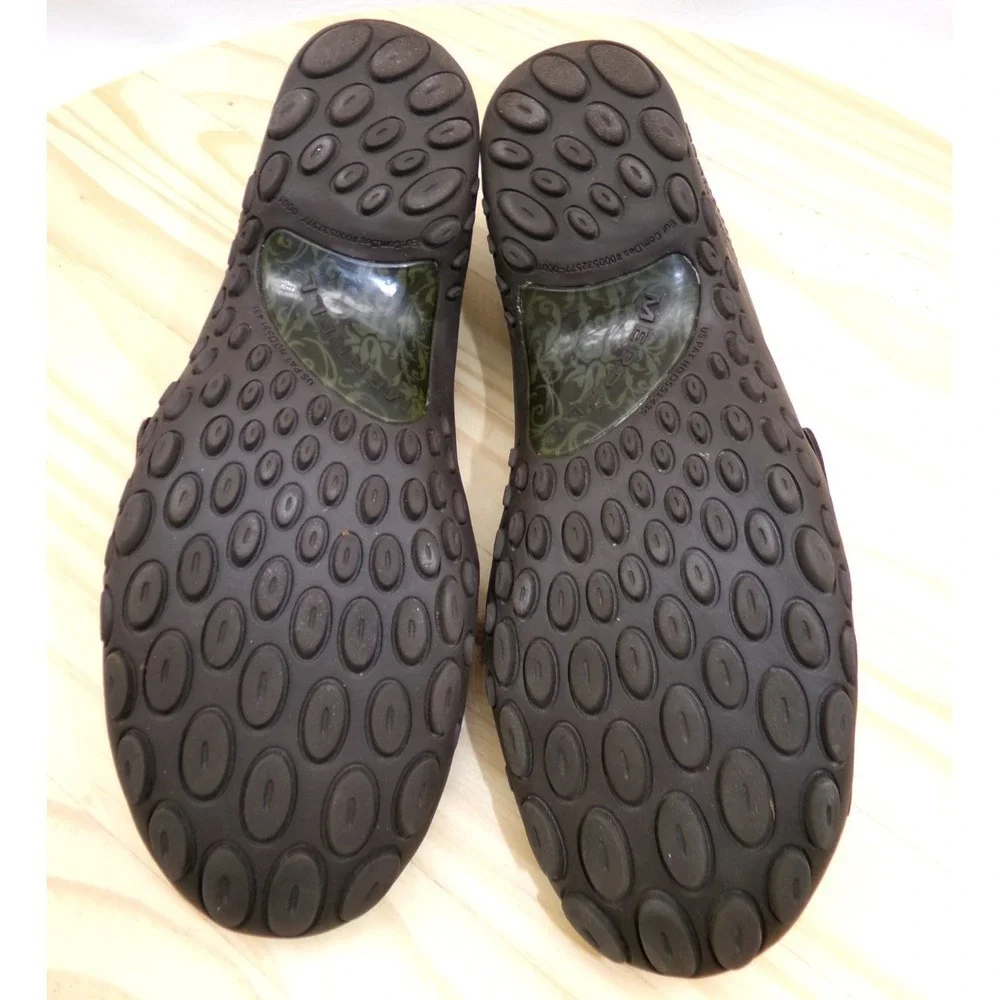 Merrell‎ Plaza Bandeau Mary Jane Shoes J46114 Womens Chocolate Brown Sz 9.5